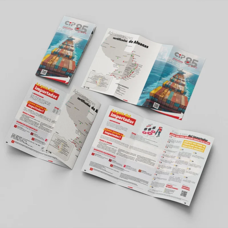 Trípticos 🔵 Estándar